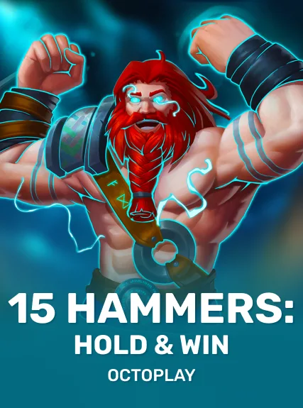15 Hammers: Hold & Win game tile